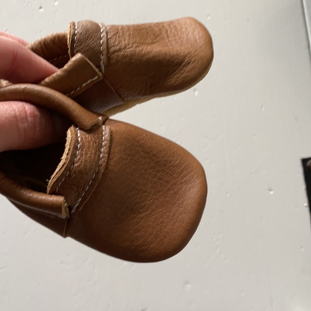 Size 1 leather baby shoes - Picture 3 of 5